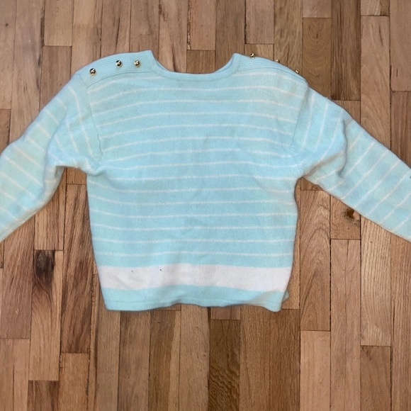 Vintage Chaus Angora & Lambswool Blend Crop Sweater - Picture 2 of 11